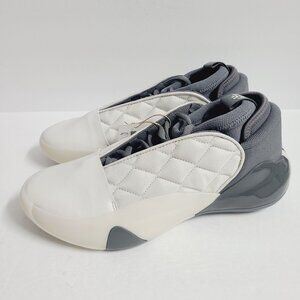 NEW Adidas Harden Vol 7 Basketball Shoes IE9257 Size 9.5 Gray Chalk White